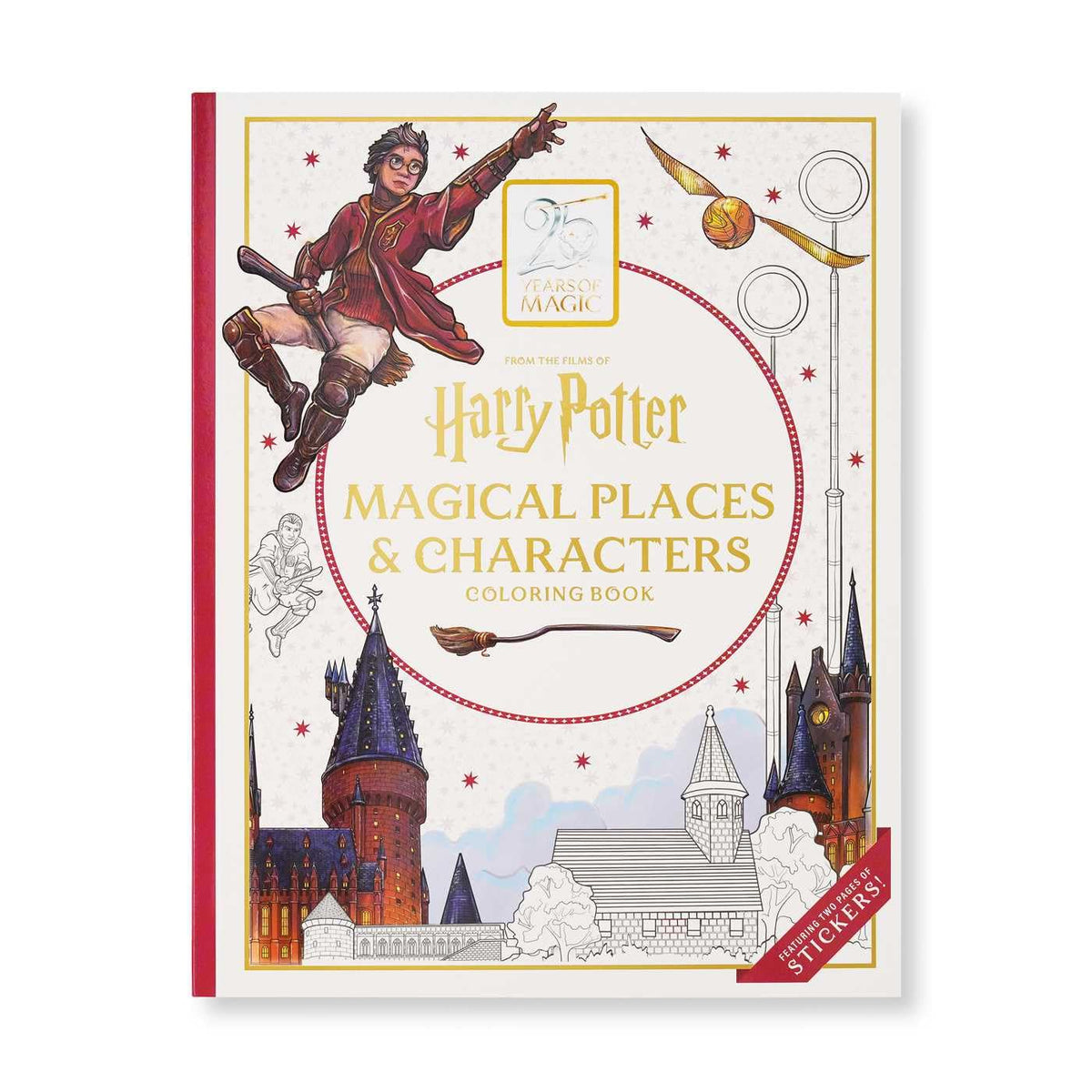 Magical Places and Characters Coloring Book