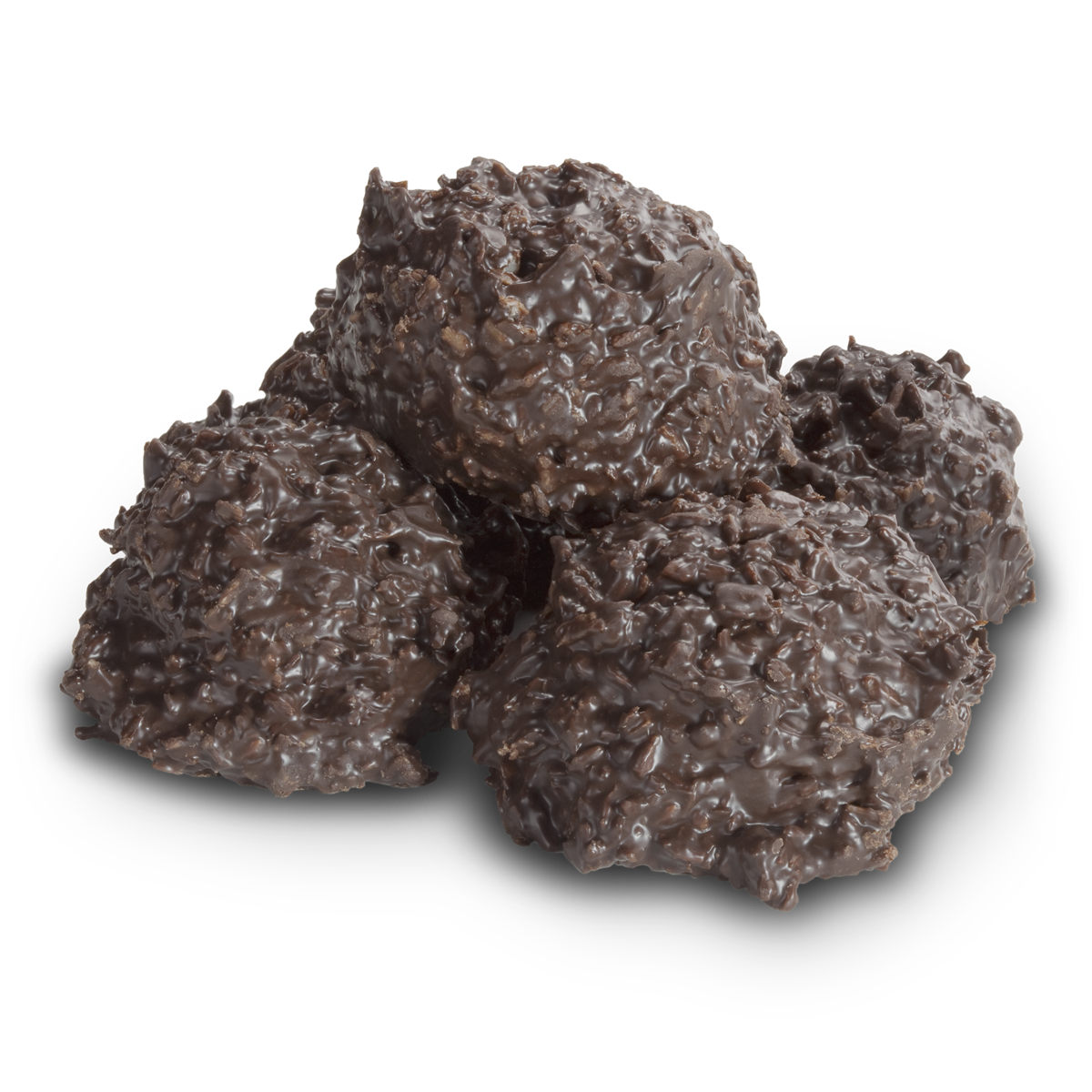 Dark Chocolate Coconut Haystacks