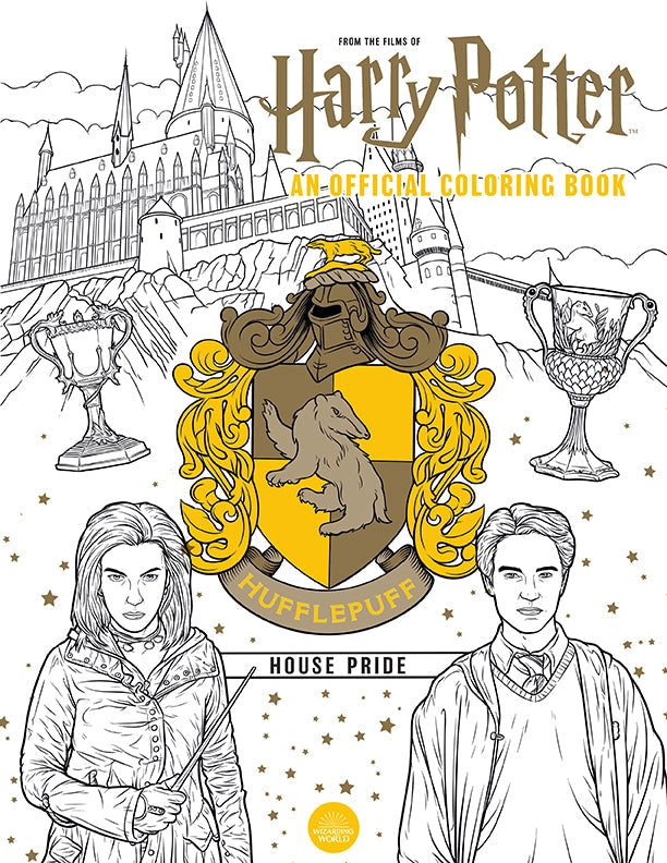 Hufflepuff House Pride: the Official Coloring Book