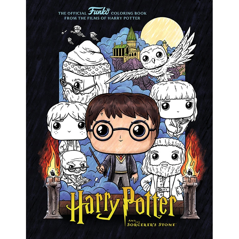 Harry Potter and the Sorcerer's Stone Funko Coloring Book