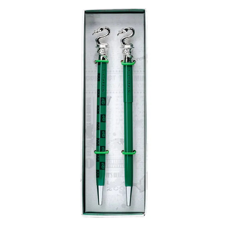 Slytherin Pen and Pencil Set (Set of 2)