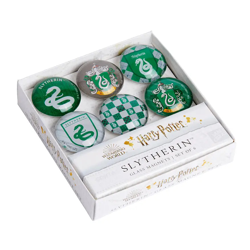 Slytherin Glass Magnet Set (Set of 6)