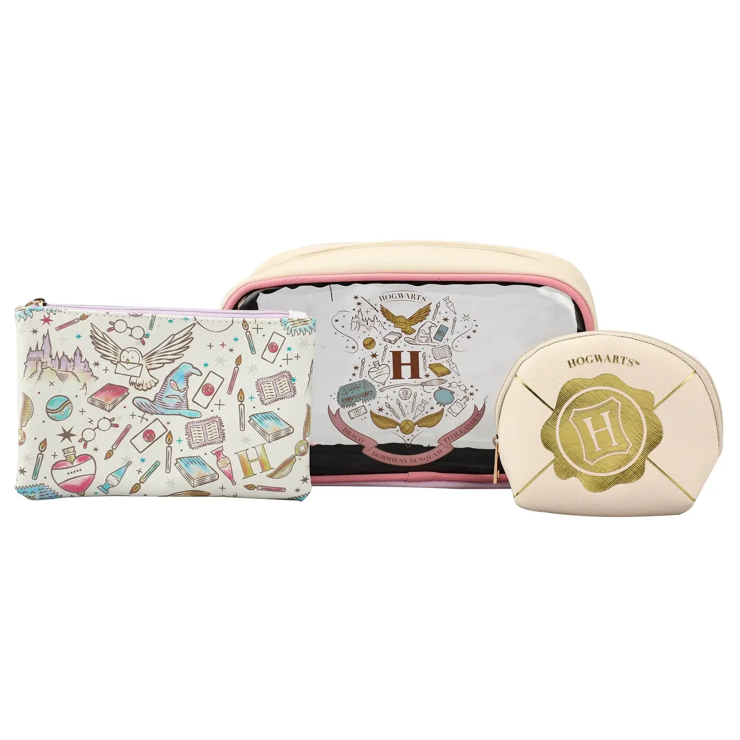 Harry Potter Hogwarts Travel Cosmetic Bag