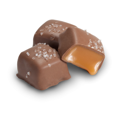 Milk Chocolate Caramels w/ Sea Salt