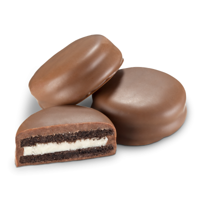 Milk Chocolate Double Stuffed Cream Filled Cookies