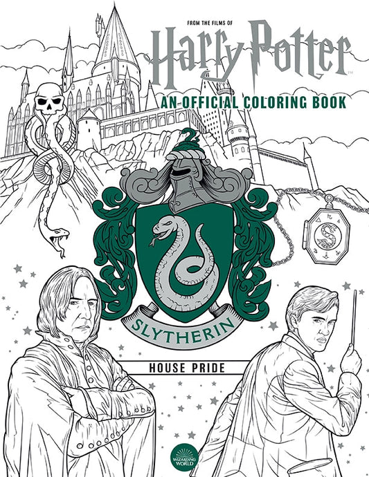 Slytherin House Pride: the Official Coloring Book