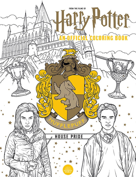 Hufflepuff House Pride: the Official Coloring Book