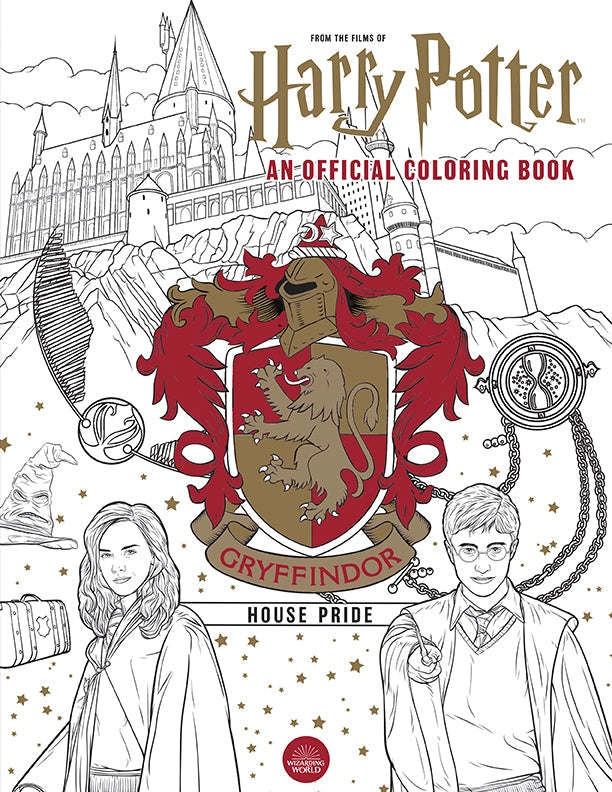 Gryffindor House Pride: the Official Coloring Book