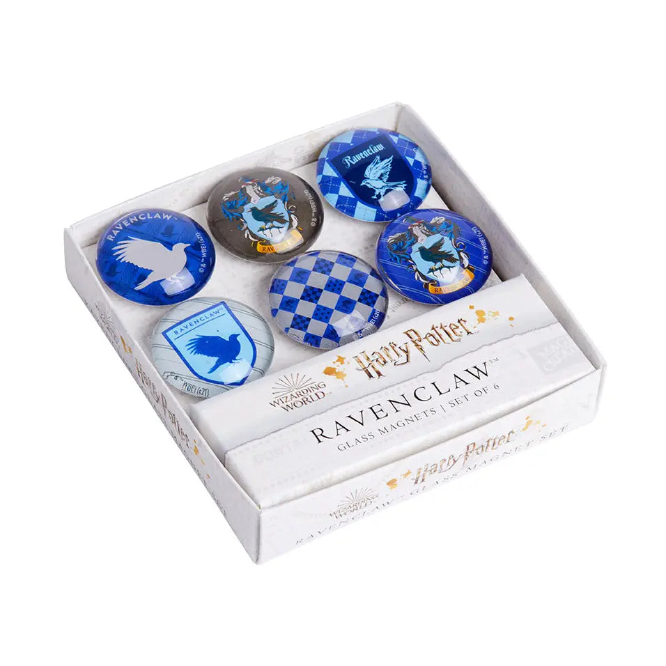 Ravenclaw Glass Magnet Set (Set of 6)