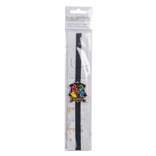 Harry Potter: Hogwarts Crest Enamel Charm Bookmark
