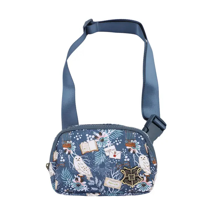 Harry Potter Hedwig & Hogwarts Letter Aop Adult Fanny Pack/Sling Bag