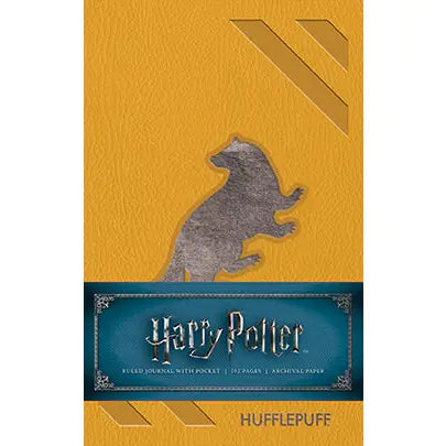 Hufflepuff Ruled Pocket Journal Ver. 2