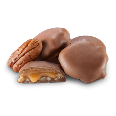 Milk Chocolate Mini Pecan Patties