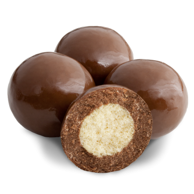 Milk Chocolate Triple Dipped Malt Balls
