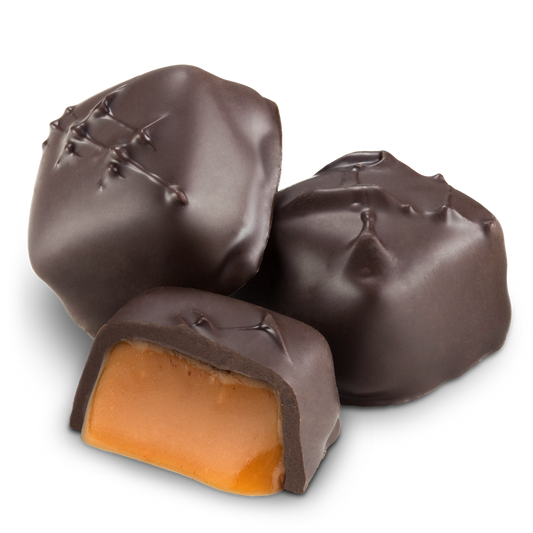 Dark Chocolate Vanilla Caramel Melts